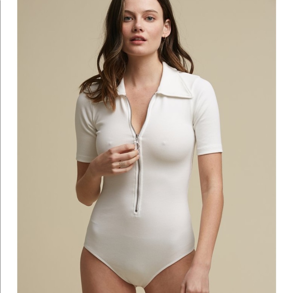 EUC reformation Stoned ImmaculateWhite Bodysuit